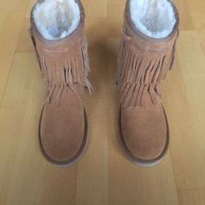 UGG BOOTS WOMAN'S KOOLABURRA FRINGE